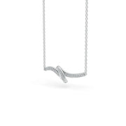 Flow Pendant | Minimal Pendant | Diamond Locket